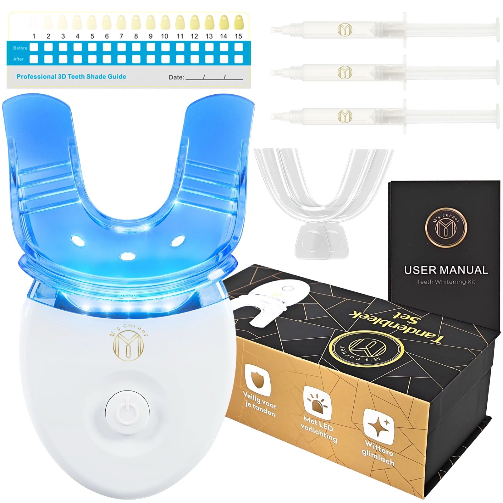 M's Corner Tandenbleekset