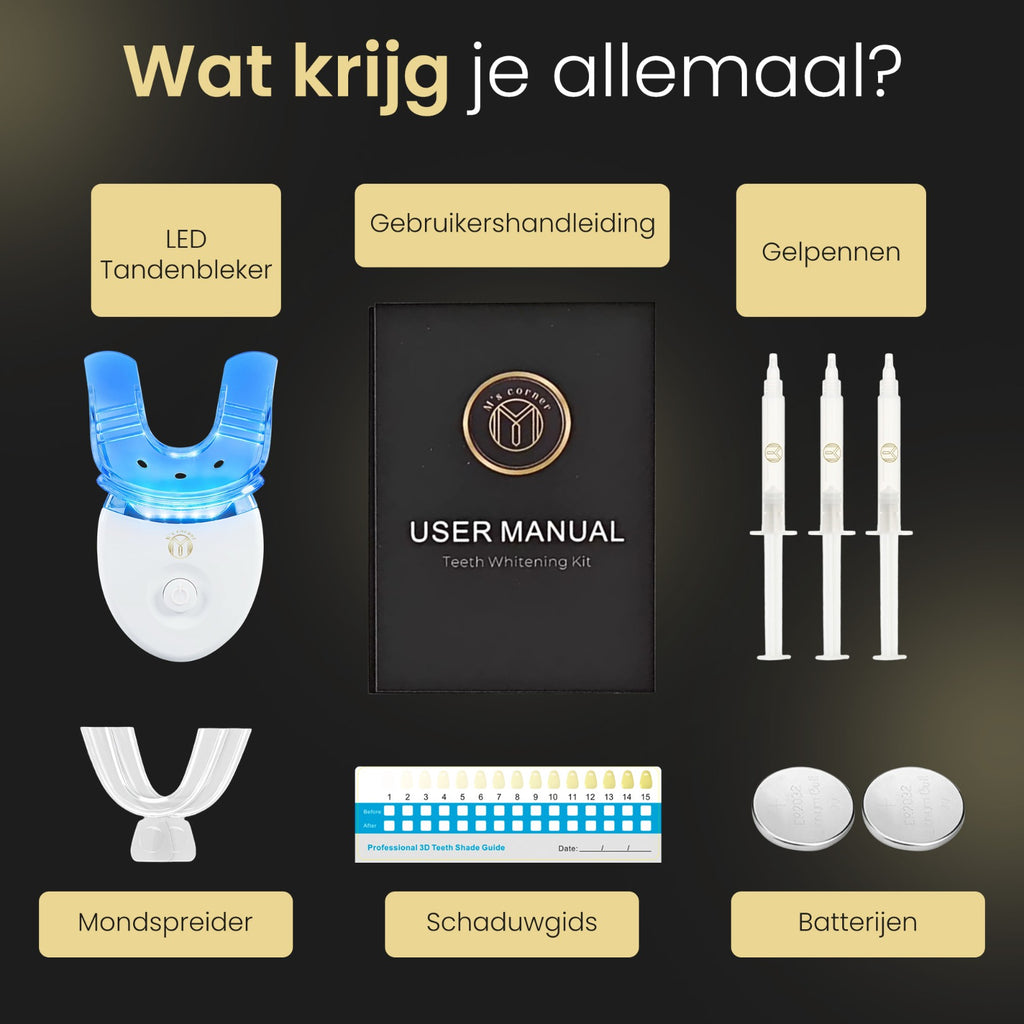 M's Corner Tandenbleekset